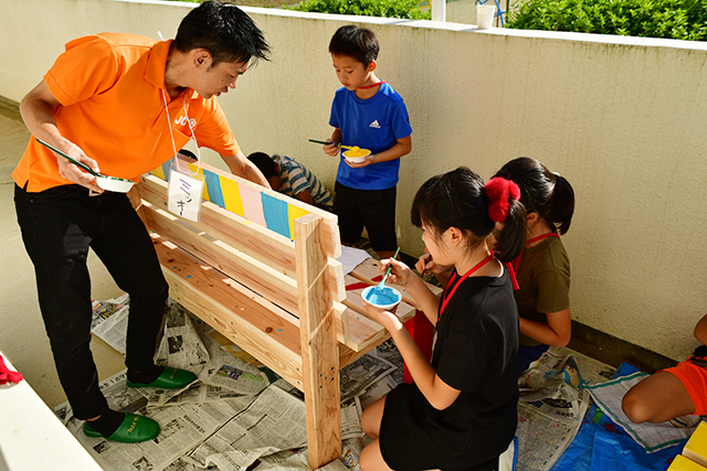 青少年事業　牛隈小学校にて