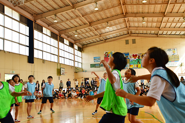 青少年事業　牛隈小学校にて