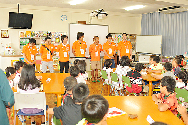 青少年事業　牛隈小学校にて